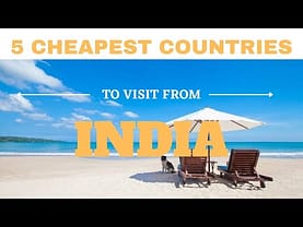 Top 5 Cheapest Countries To Visit From India | Cheap Travel Tips |Budget Travel #srilanka #cambodia