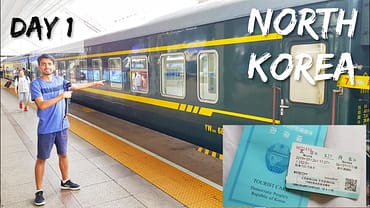 Train to NORTH KOREA 🇰🇵| Visa , Train Tickets
