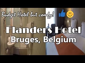 Belgium Travel Vlog | BUDGET HOTEL IN THE CENTER OF BRUGES (BRÜGGE)
